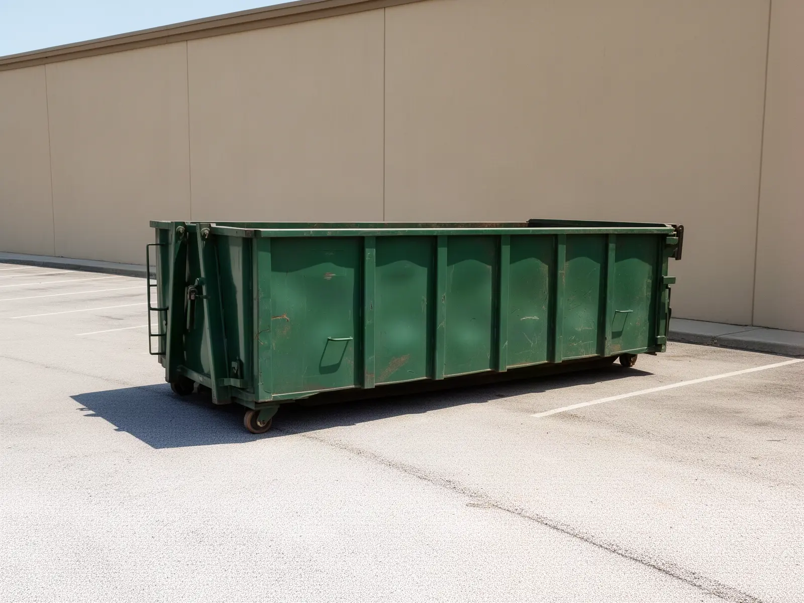 Roll-off dumpster from Vince's Avon Dumpster Rental in Avon, CT